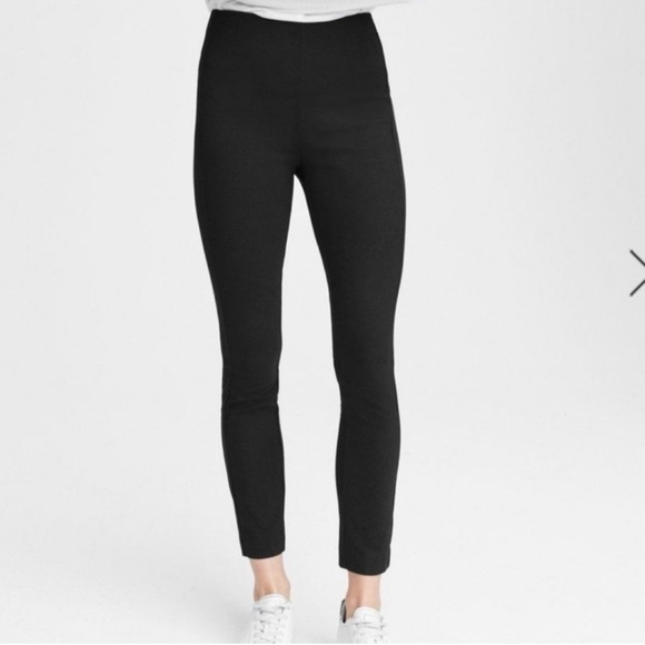 rag & bone Simone High Waist Slim Ankle Pants in Black Size 16 - Picture 2 of 10